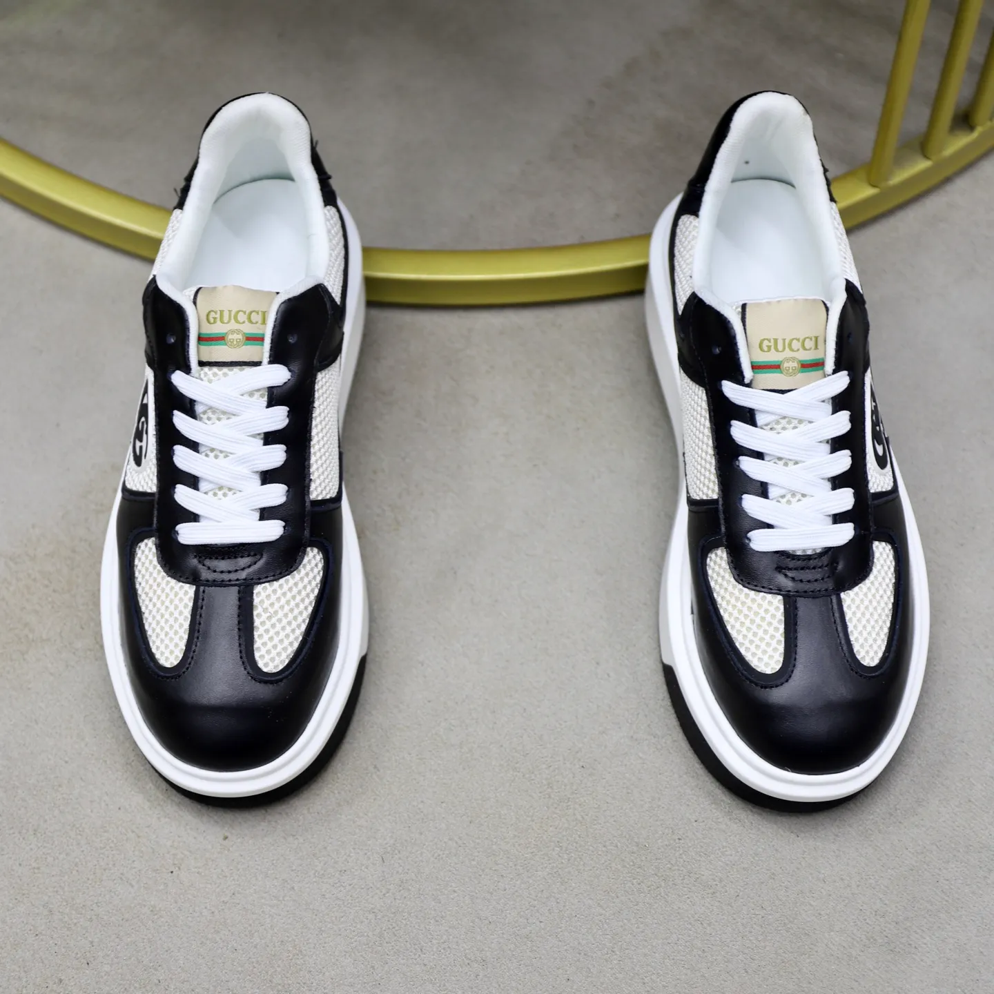 Ex-factory price: 462💰🙅‍♂️🙅‍♂️🙅‍♂️ Brand: GUCCI Standard code: 38-44 (45 customized) Grade: Same as the official website Material: Original cowhide material stitching Comfortable sheepskin lining Lightweight and wear-resistant sports outsole Style category: Men's fashionable casual shoes Running sneakers Distinguished luxury brand elements Top luxury Color: actual picture color